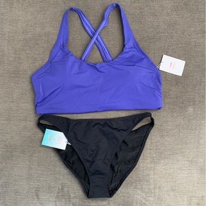 Andie Swim Bikini Set - Caledonia Top - Tropez Bottom - XL - NWT